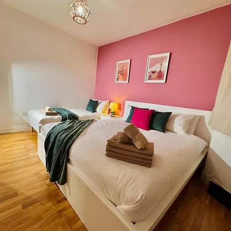 Modern 1-Bed Apt 30Min To Central London & Parking Esterno foto