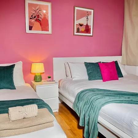 Modern 1-Bed Apt 30Min To Central London & Parking Esterno foto